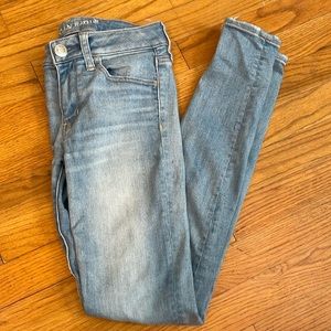 AE super super stretch skinny jeans